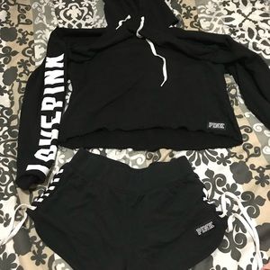 Pink/Victoria secret suit